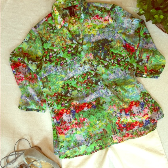 Watercolor effect Investments top - Picture 1 of 3
